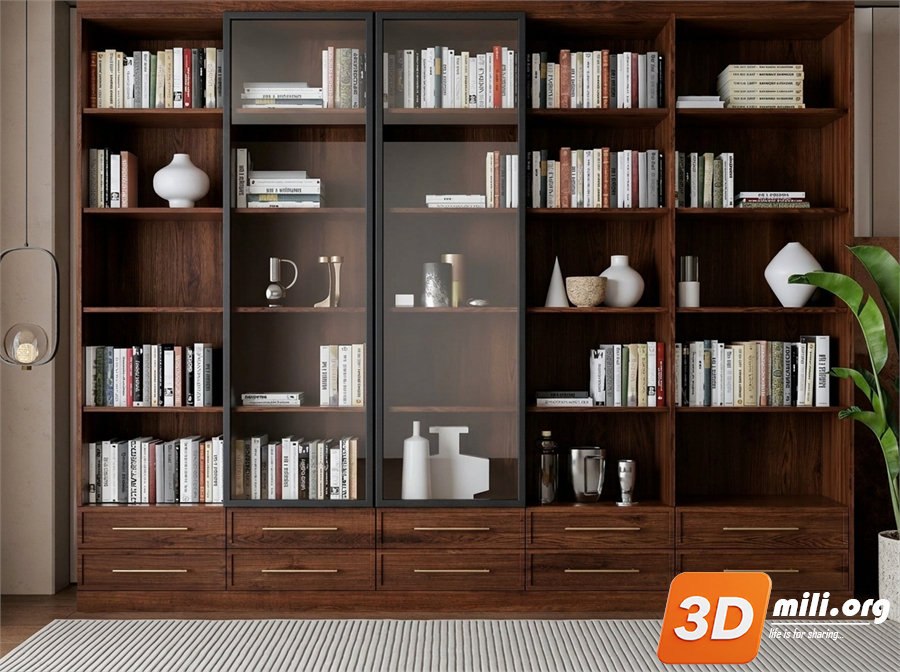 Bookcase Skp Files